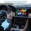 Wireless CarPlay Adapter, 2-in-1 Mini CarPlay & Android Auto 2025