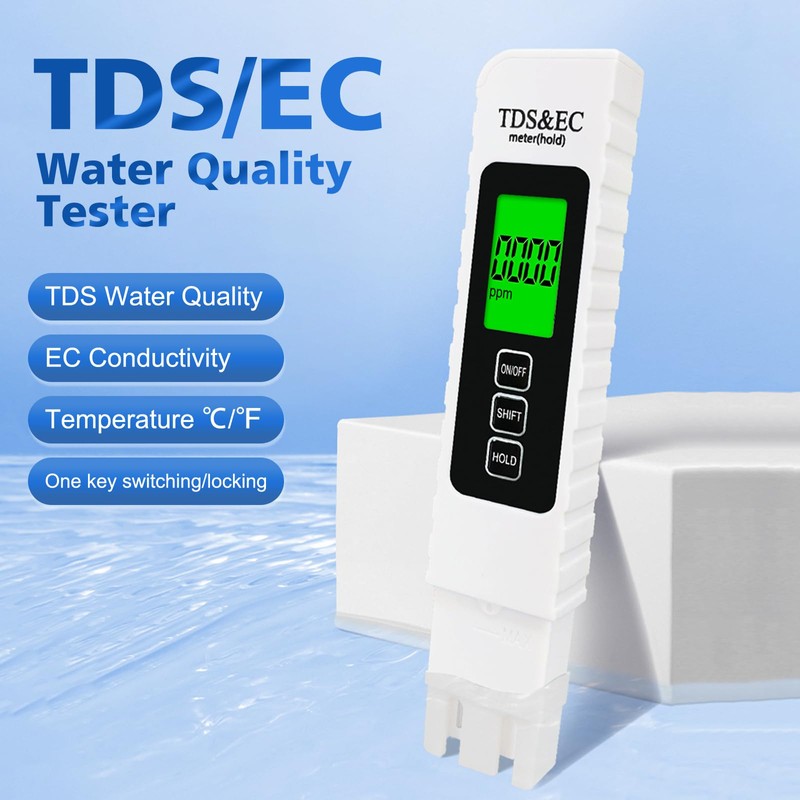 TDS/EC/TEMP Water Quality Tester