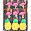 Honbay 5PCS Stainless Steel Cookie Cutters Set Hawaiian Cookie Molds