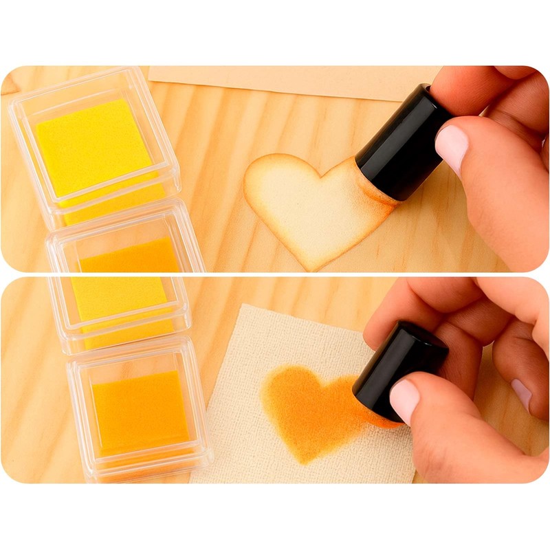 Tsukineko VKS111 Lemon Versacraft Ink Pad, Yellow, Small