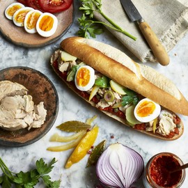 Villa Jerada, Harissa No. 1, 6 oz, Fiery Moroccan Hot Sauce with Preserved Lemon, The Perfect Amount of Savory, Tang, and Spice to Any Meal, (HARISSA - 2 JARS)