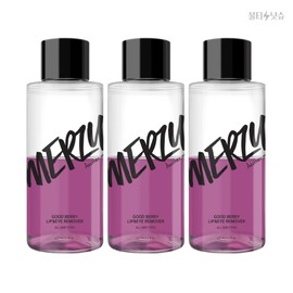 Merge Clean Cleansing Moisturizing Goodberry Lip & Eye Remover 210ml 3pcs / 머지 깔끔 세정 수분공급 굿베리 립 앤 아이 리무버 210ml 3개
