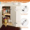 1 Pair 135 Degree Corner Kitchen Cabinet/Cupboard Folded/Folden Door Hinges