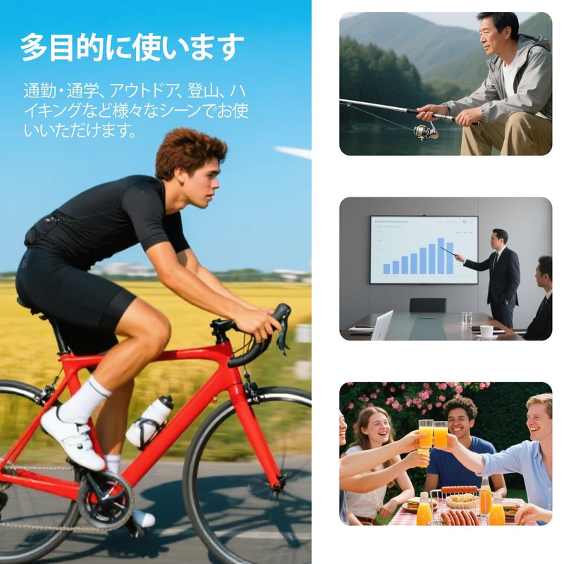 【RFHUDJI】水筒カバー 450~1200mlの絶縁カバーの肩ベルトを調節することができて、450~1200mlの瓶に適して、簡単に使用して携帯して、耐久性と保護の設計です (ベージュ色です)