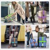 BILIONE Luggage Straps 88 inch Adjustable Suitcase Belt, Lockable Against