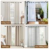 KAMANINA 2 Pack Curtain Rods for Windows 48 to 84
