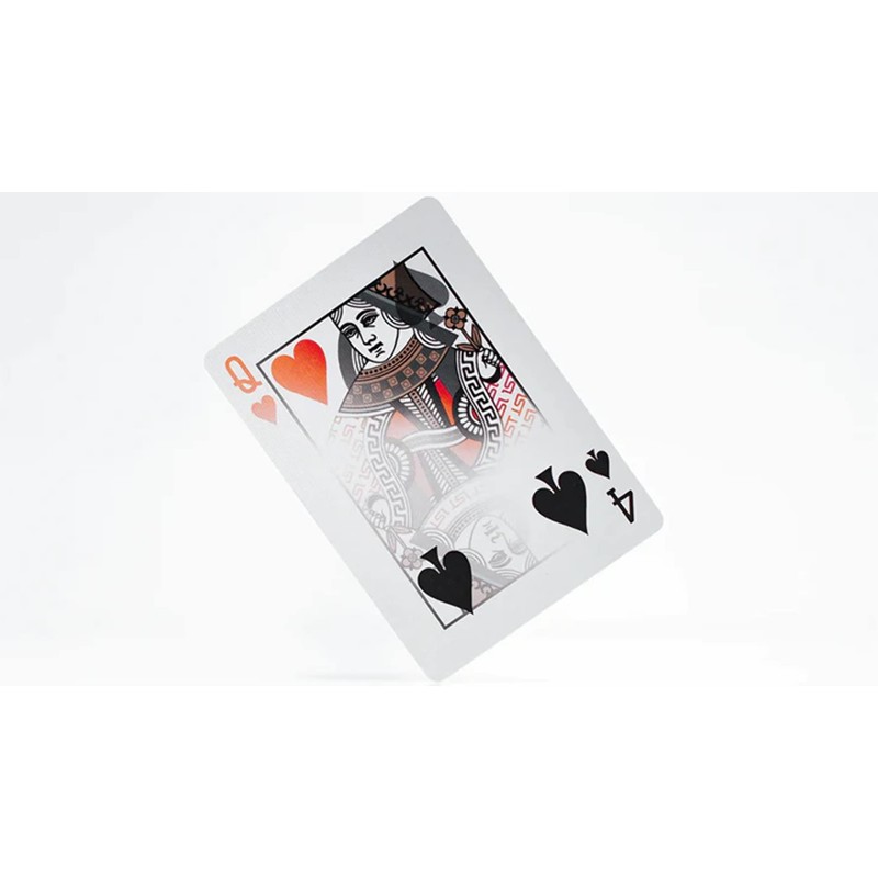 MJM 1st V4 Playing Cards (Red) by Chris Ramsay