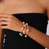 Awinesn Pearl Blessing Bracelet for women Pearl Bracelet Stretch Bracelet