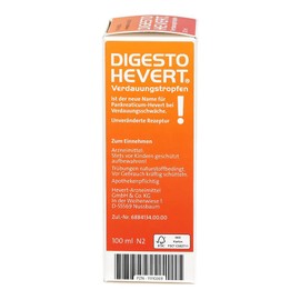 Digesto Hevert Digestive Drops 100ml Solution