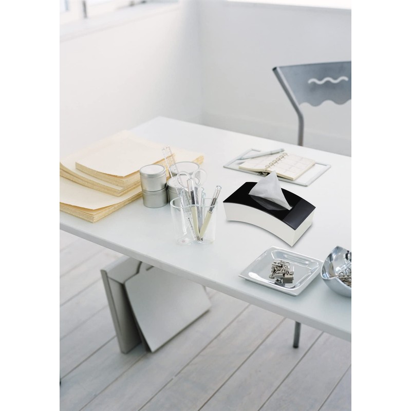 イセトウ(Isetou) 伊勢藤 ティッシュケースBOW ホワイト