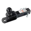 TOPTOW ATV/UTV Trailer Hitch Towing Ball Mounts, 2-Inch Ball, Clevis