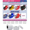 2 Line Price Labels - 40 Rolls of Pricing Labels
