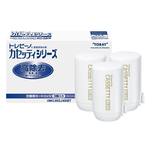 Toray Trevino Casetti Series Cartridges Total of 3 Cartridges [Replacement