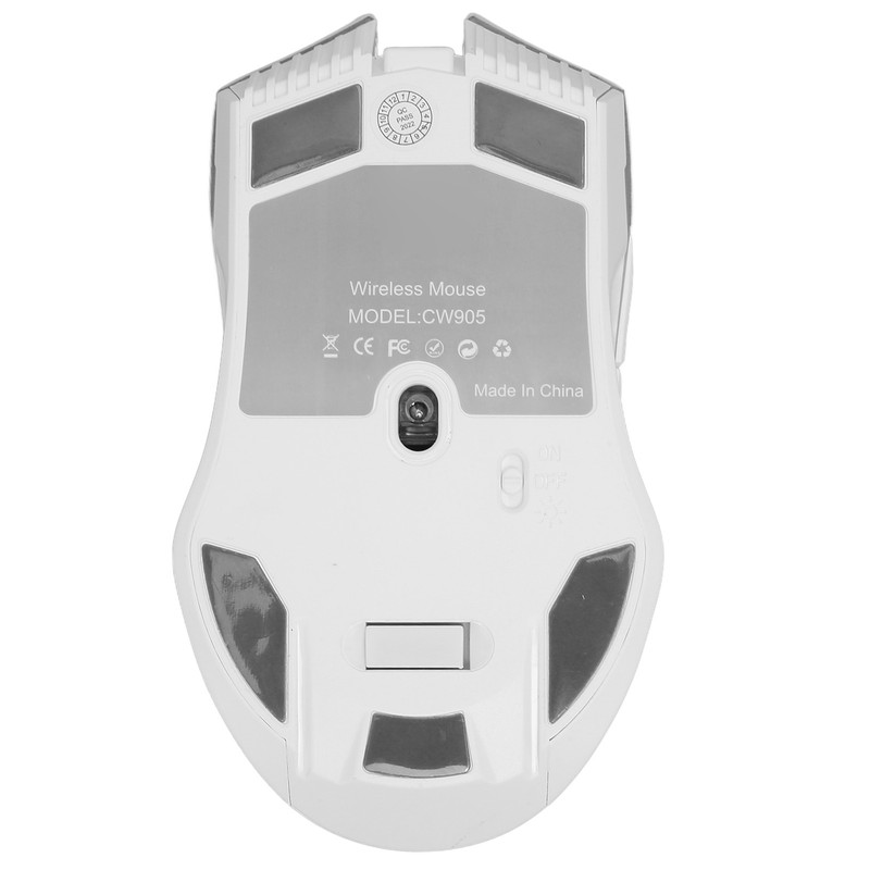 Wireless Mouse 2.4G Rechargeable USB RGB Professional Grade Optical Sensor