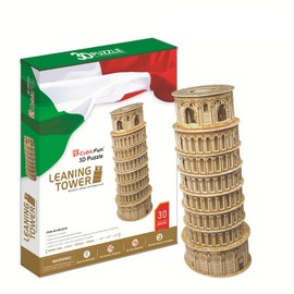 Leaning Tower of 3D stereoscopic Pazurupisa