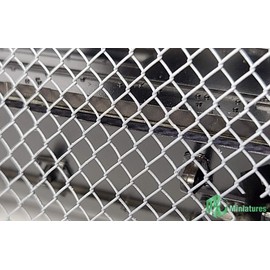 MJ Miniature MJEZ35007 1/35 Current US Army M551 Sheridan RPG Prevention Wire Net Shield Plastic Model Parts