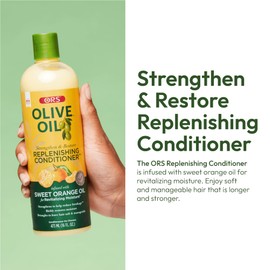 ORS Olive Oil Classics Replenishing Conditioner with Sweet Orange Oil for Revitalizing Moisture 16.0 oz (1)