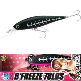 Lucky Craft SW Bee Freeze 78LB S - Namisu Collaboration Color LUCKY CRAFT ESG Saltwater Lure Minnow Sea Bass Chinu Yellow Sea Bream Flounder Fishing Lure (3314 Bone Magic)