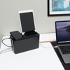 BlueLounge CableBox Mini Station Black