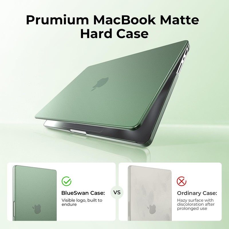 BlueSwan Matte Case for MacBook Pro 14 M5 M4 M3