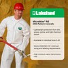 Lakeland MicroMax Disposable Coverall for Protection from Dirt, Grease and