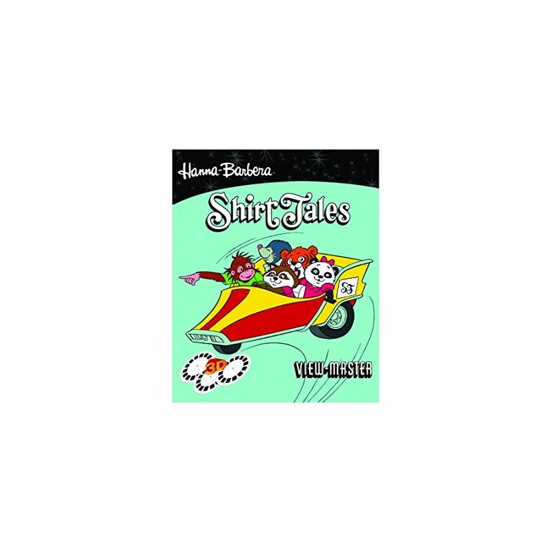 View-Master Shirt Tales 3D 3 Reel Set - Made in