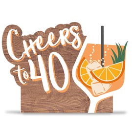 40 Geburtstag Frauen Holzkarte - Aperol - Cheers to 40 Geburtstagskarte | Geburstagskarte 40 Frau, Karte 40 Geburtstag Frau, Geburtstagskarte 40. Geburtstag Frau, 40. Geburtstag Frauen, 40 Geburtstag