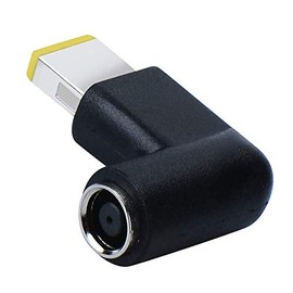 RAINSUNG Tip Adapter 7.9mm Round Tip to Slim Rectangle Yellow Tip Connector Converter for Lenovo Charger 45w 65w 90w 130w DC Cord for Lenovo THINKPAD X1 X240 Ideapad Yoga 2 2 Pro 11-1Pack