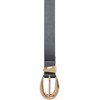 Urban Classics Women's Belt, Black/Gold