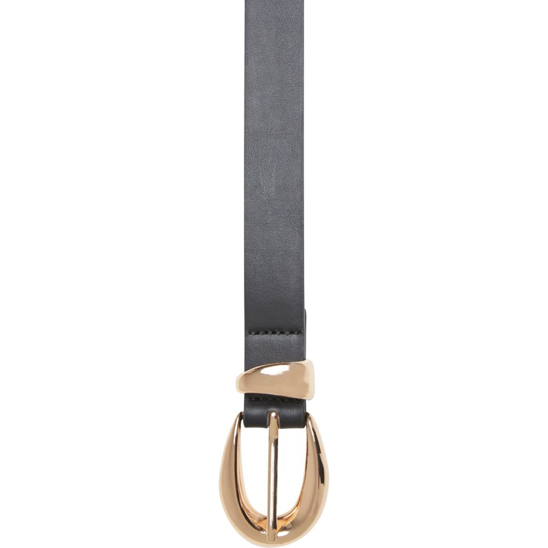 Urban Classics Women's Belt, Black/Gold