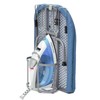 Metal Foldable Iron Board with Iron Holder, RAINHOL Small Ironing