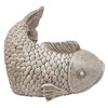 Euiroet Real Fish Sculpture Gutter Downspout Extender,Garden Statues Ornament,Decor Downspout