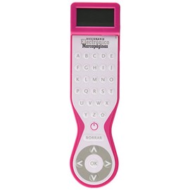 IF Electronic Dictionary Bookmark Single Language Definitions - Spanish, Pink