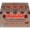 Larabar Almond Butter Chocolate Chip, Gluten Free Vegan Bars, 16