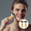 Shaving Brush, 2 Pack Wooden Handle Shaving Brushes for Men,