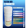 Wolmds Aquarium Test Strips - 8-in-1 Aquarium Water Test Case: