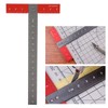 T Square Ruler Aluminum Alloy Accurate Scale Multifunctional Portable Woodworking