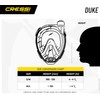 CRESSI Duke Dry Full Face Mask Clear/Pink S/M