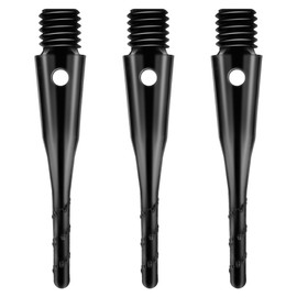 CyeeLife 2BA Thread Soft Tip Dart Point 200 Pack, Dart Accessory - Black