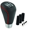 Abfer Shifter Knobs 5 Speed Manual Stick Shifting Handle Leather