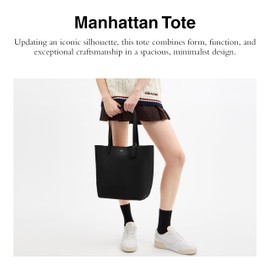 Coach Manhattan Tote, B4/Black