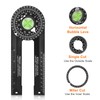 Miter Saw Protractor Angle Finder Gauge Laser Scale for Carpenters