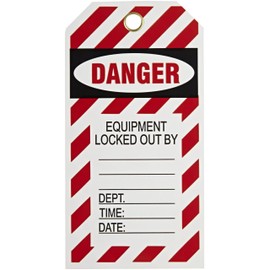 Brady LT1 Prinzing Lock Out Tag each (1 Each)