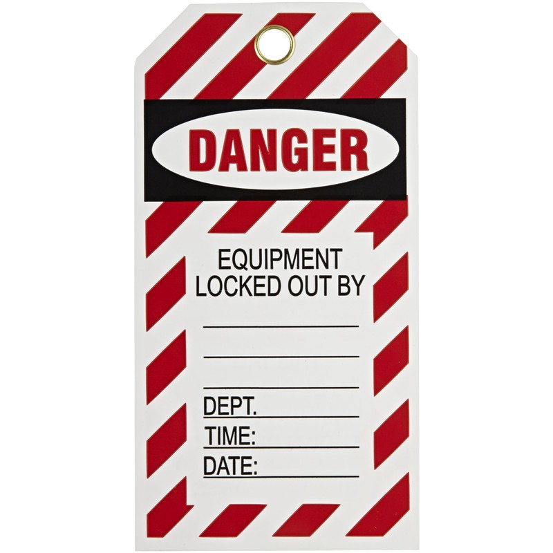 Brady LT1 Prinzing Lock Out Tag each (1 Each)