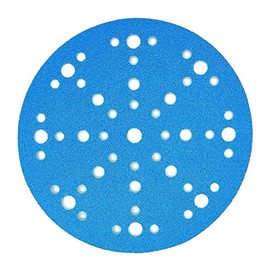 150mm 6 inch Sanding Discs 48 Hole Pads for Festool STF Sanders Film Hook and Loop Sandpaper DEERFOS Pack of 50 Select Grit (60)