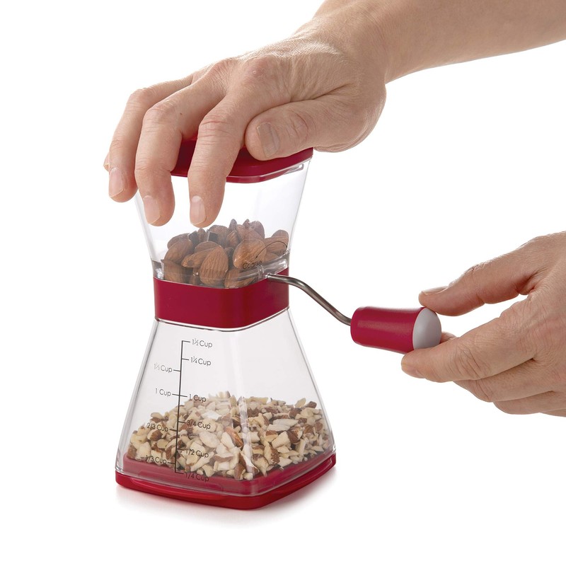 PrepWorks Nut Chopper – Manual Handheld Nut Grinder for Chopping