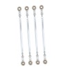 Mikinona 4pcs Durable Atv Tie Rod End Kit Precision Steering