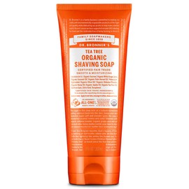 Dr Bronner's Organic Shaving Soap - Tea Tree, 207ml