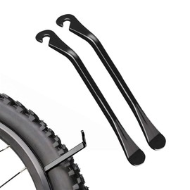 OHREN Fahrrad Reifenheber Set, 2 Stück Kohlenstoffstahl Montierhebel, Fahrrad Werkzeug für Reifenwechsel, Fahrradreifen Reparatur und Montage