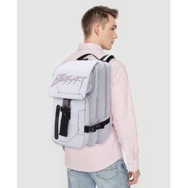 BESMART Hiking Outdoor Travel Backpack with Design, Water-Resistant Laptop Daypack Book Bag with Multi-Layer for Men & Woman (Light Grayish Blue)